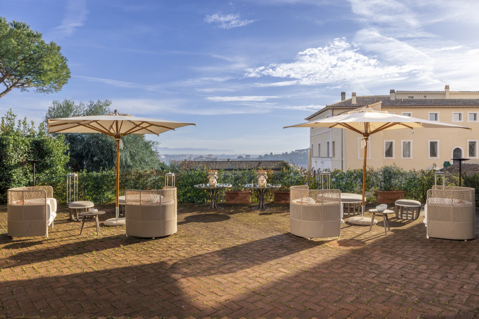 Terrace seating